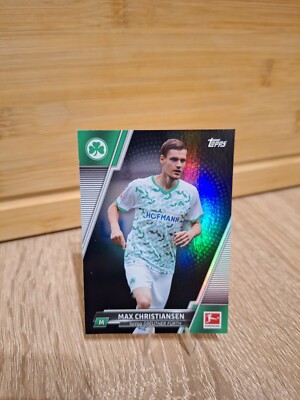 2021-2022 Topps Flagship Bundesliga Max Christiansen /10 Greuther Fürth 