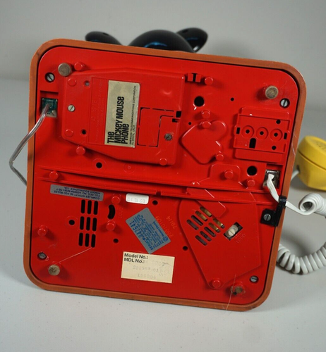 Vintage 1976 DISNEY Mickey Mouse Rotary TELEPHONE Desk Phone Collectible - Picture 10 of 12