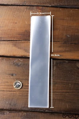 REDCHCOL8 PP 'Not Self Sealed' Long Clear Cellophane Plastic Display Bag Display 10"x2" A