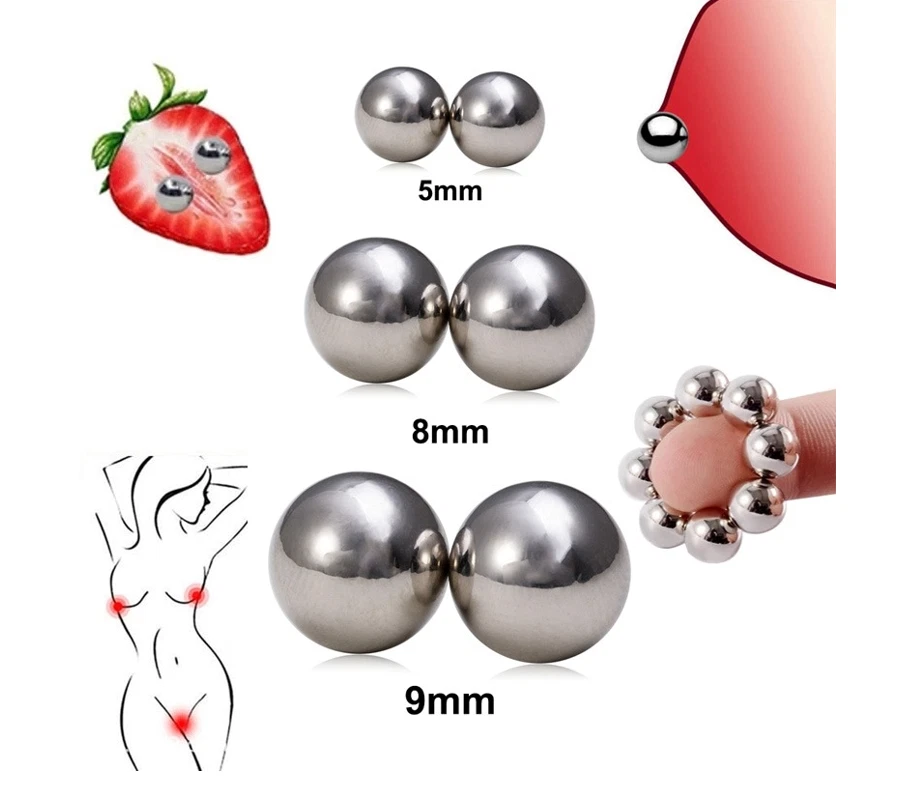 1 par de piercings falsos sexy BDSM mamilo magnético nariz labret lábios anel corpo joia - Imagem 3 de 4