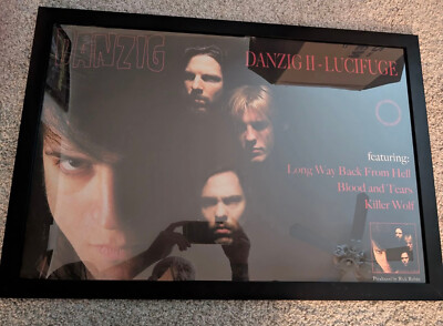 Danzig II Lucifuge cool AF poster 24'' x 16'' Samhain Misfits Goth Punk Death Rock