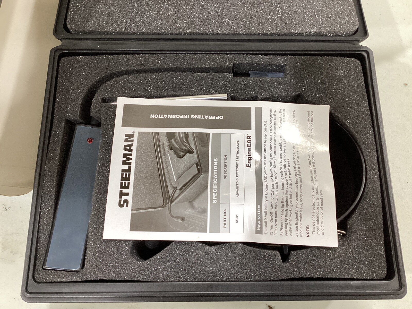 Steelman Engine Ear Model 65001 Mechanic Listening Device eBay