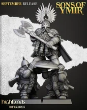 King Ulric of Thrym-Heim - Highlands Miniatures 28mm