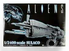 Aoshima Skynet 1/2400 Aliens Deep Space Military Sulaco Halcyon Rebox Rare!