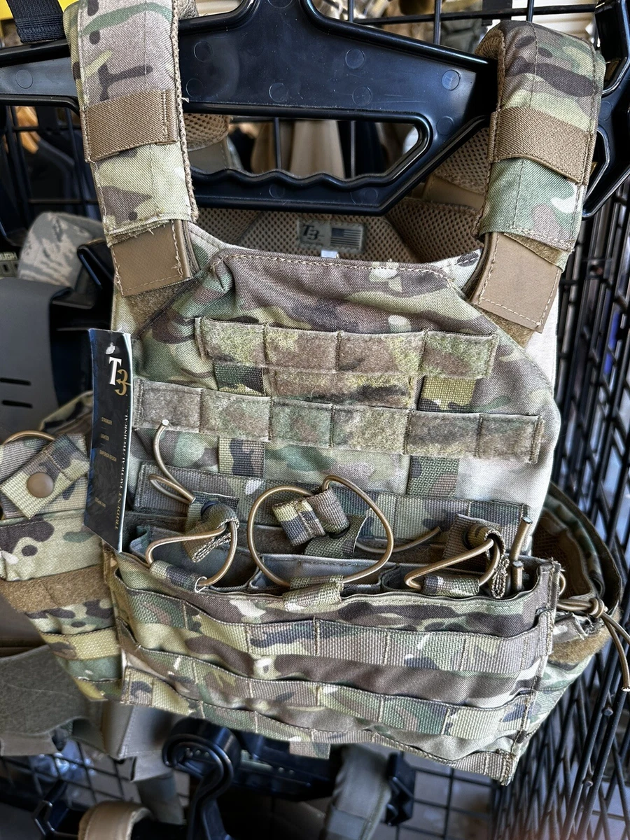 New T3 Multicam Geronimo 2 (G2) Plate Carrier Small. NSW SOCOM SEAL Devgru  Crye