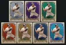 Willie Mays 2013 Topps Triple Threads Rainbow Lot Gold /99 Onyx /50 Sapphire /25