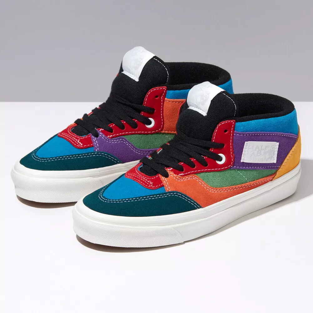 New Vans Half Cab 33 DX 30th Anniversary Multi-Color Sneakers Mid-Top Shoes 2022