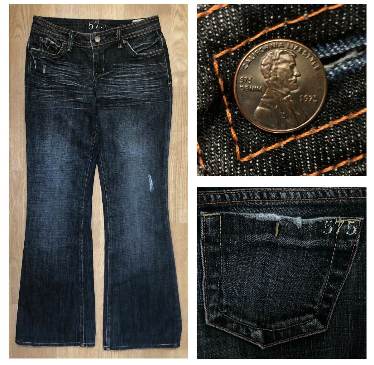 【INCHANT ME】[UNISEX] Sheltie Low Bootcut Denim Pants 315 Shaping Bootcut Women's Jeans (plus Size) - Medium Wash