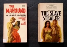 TWO VINTAGE "MANDINGO" PAPERBACKS "THE MUSTEE" & "THE SLAVE STEELER"