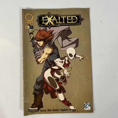 Udon Studios - Exalted Comic - Exalted #3 - G/VGC - White Wolf Game Studio