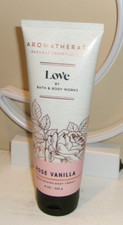 Bath  Body Works AROMATHERAPY LOVE Rose Vanilla MOISTURIZING BODY CREAM 8 oz.
