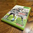 PES Pro Evolution Soccer 2012 (Xbox 360, 2011) CIB! w/ Manual Tested Konami