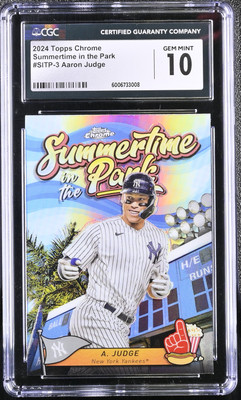 2024 Topps Chrome - Summertime in the Park Aaron Judge #SITP-3 for 
