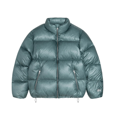 Stussy Down Puffer Parachute Ripstop Powder Blue | eBay