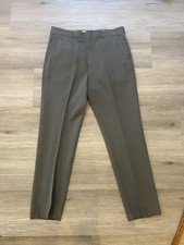 Vintage Grey Blair Trousers Made In USA 34x32 Talon Zipper