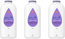  3 Johnson's Baby Powder Lavender Cornstarch Hypoallergenic 22 oz New Sealed