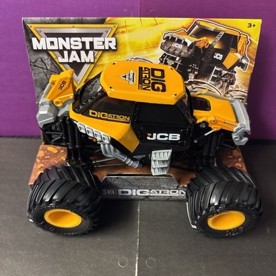 NEW 2026 SPIN MASTER MONSTER JAM BIG 1/24 SCALE SERIES 27 JCB DIGATRON 4x4 TRUCK