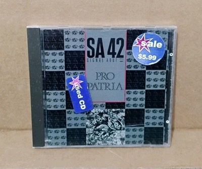 Signal Aout 42- Pro Patria - CD- CLASSIC HTF  EBM  ELECTRO TECHNO - LD RECORDS