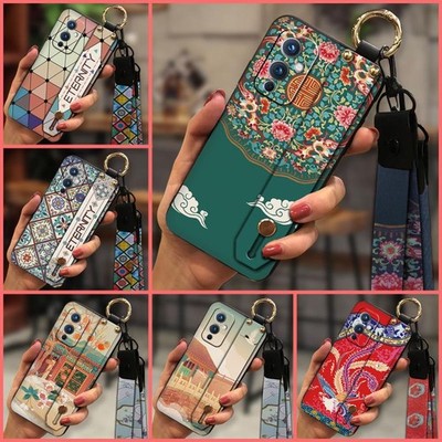 MYDING-Phone Case for One Plus 9/1+9,  Silicone Wristband Wrist Strap Anti-dust