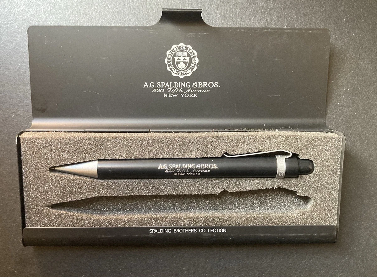 Cerruti 1881 Penna roller Austin | Strumento di scrittura iconico | Inchiostro nero | Confezione regalo (cromo diamantato