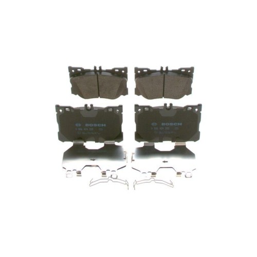 Plaquettes de frein Bosch anti-bruit et haute friction Mercedes Benz