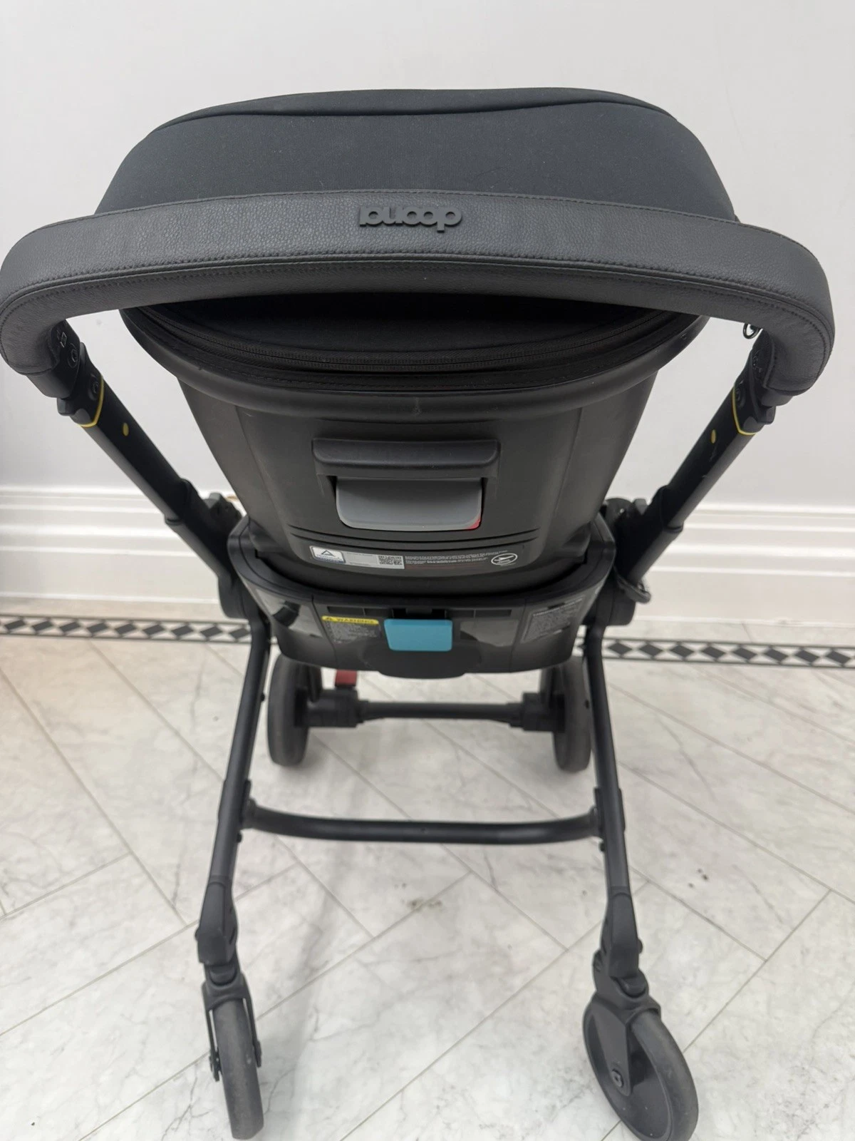 Doona X Travel Stroller - Convertible Pushchair Nitro Black