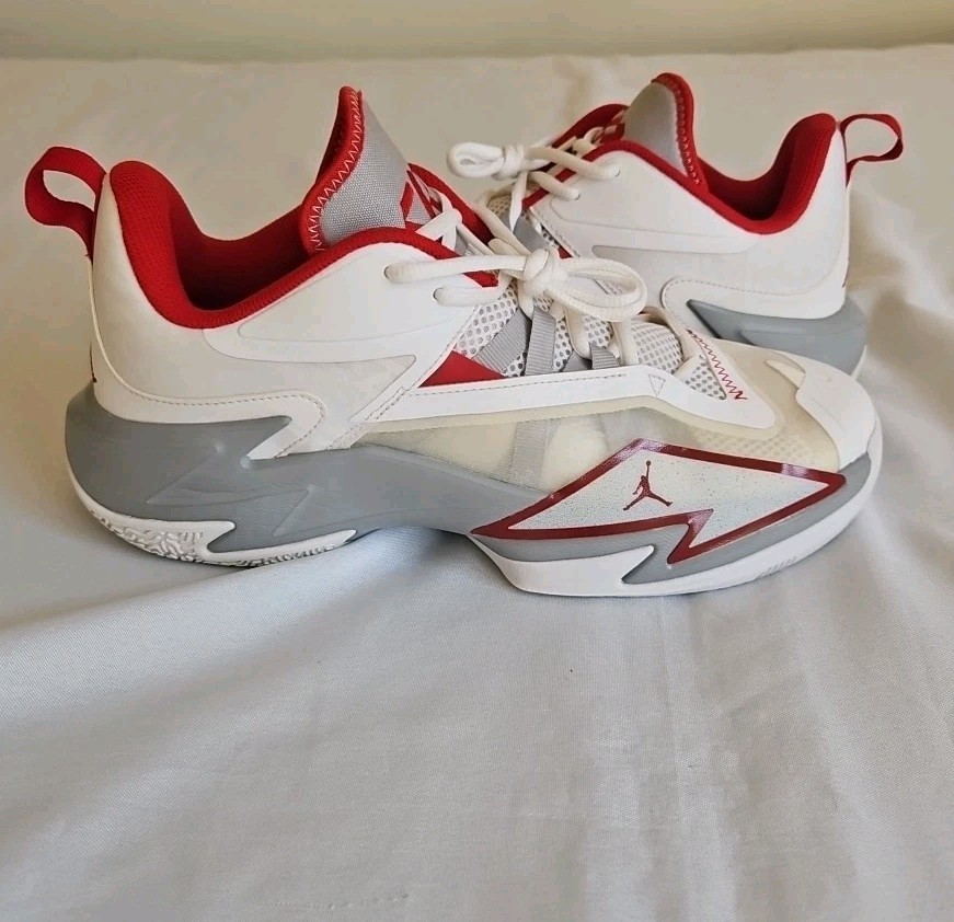 Nike Air Jordan One Take 3 Basketball Shoes Mens 10.5 White/Gym Red DC7701-100 Buy Air Jordan One Take 3  main image 3