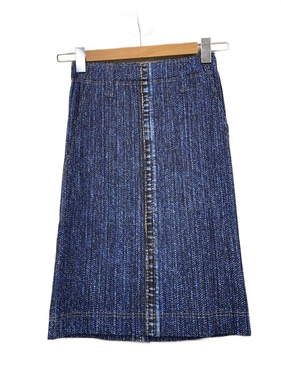 スカート Pleats Please Issey Miyake Denim Skirt スカート Pleats Please Issey Miyake Denim Skirt PLEATS PLEASE