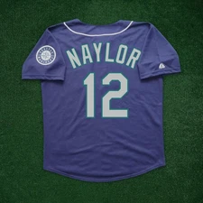 Josh Naylor 1999 Seattle Mariners Men's Alternate Navy Blue Jersey w/ Patch