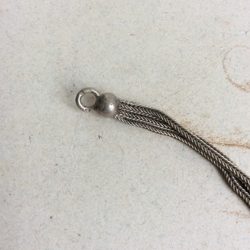 Chaine de Montre CHATELAINE en Argent XIXème Montre Gousset - Bild 5 von 6