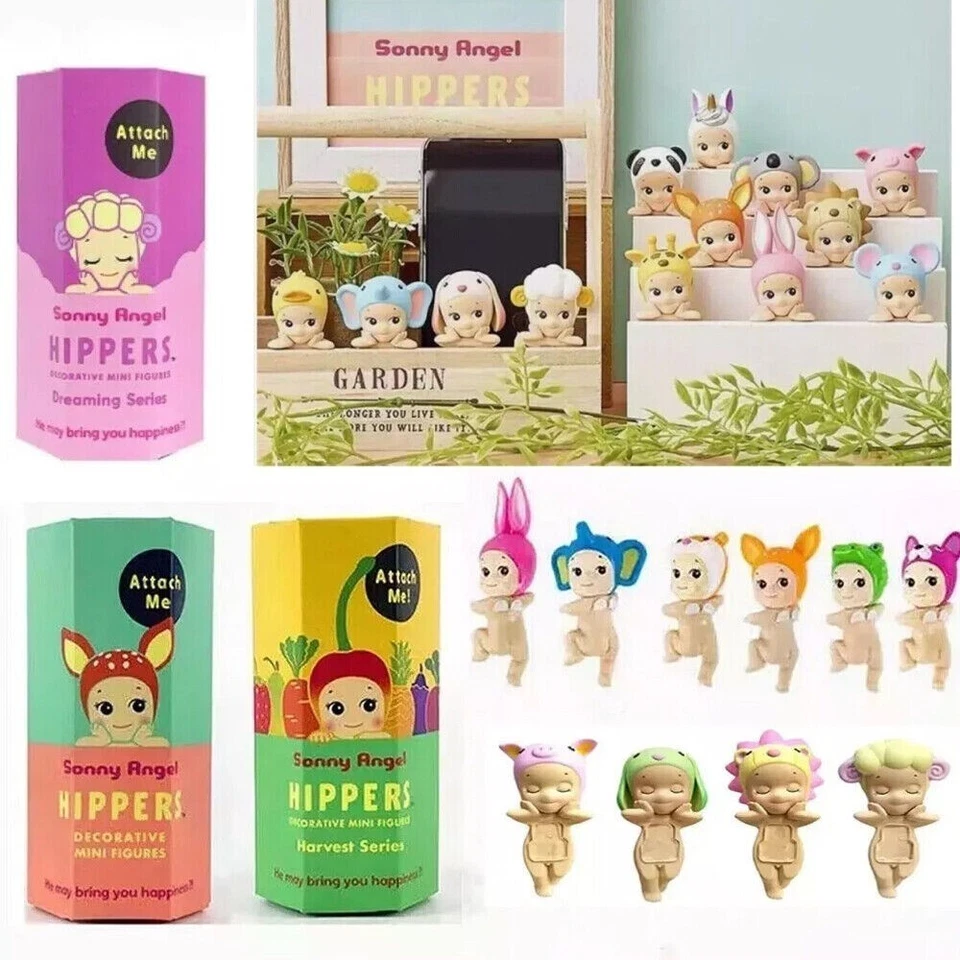 Sonny Angel Hippers Lying Down Angel Series Anime Figures Toys Blind Box - Image 2 of 4