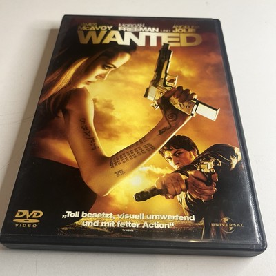 Wanted (2008) [DVD] Angelina Jolie, Morgan Freeman, James McAvoy / FSK 18