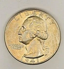 1941 Washington Silver Quarter Philadelphia USA Mint Collector's Coin 90% WW2