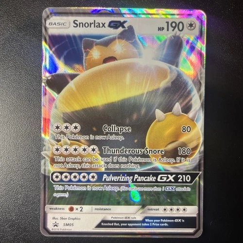 Snorlax GX SM05 SM Promos Holo