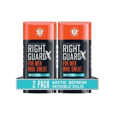 2 Pack Right Guard Xtreme Defense Men Antiperspirant Deodorant Arctic Refresh