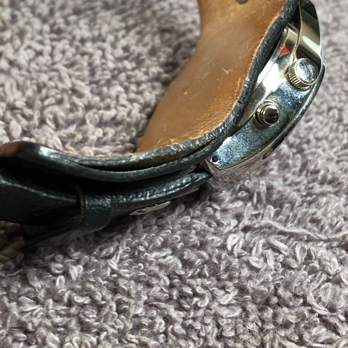 Fossil Big Tic Women JR-8162 Animated Leather Bund Strap Quartz