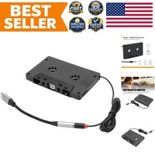 Cassette Adapter with USB C to 3.5mm Audio Cable, Aux Tape Adapter, Car Stere...