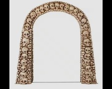 Home Accents Holiday 7.5ft Skull & Bones Archway Home Depot π Rareπ