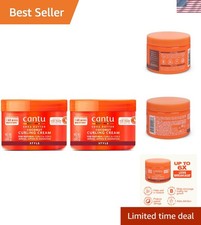 Coconut Curling Cream with Shea Butter - 12oz x2 for Soft Curls