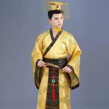 Ancient Costume Chinese Emperor China Costume Hanfu Tang Men Stage Performance