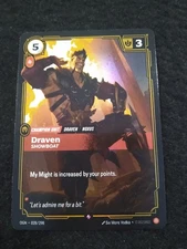 DRAVEN-SHOWBOAT CHAMPION UNIT 028/298 RIFTBOUND LEAGUE OF LEGENDS RARE FOIL