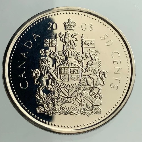 2003 Canada 50 Cents — photo from the most recent tracked eBay sale