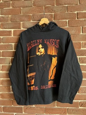 00s Vintage Marilyn Manson Eat Me Drink Me Tour Hoodie Rare