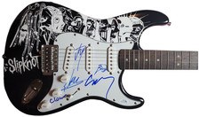 Slipknot Band Signed Autographed Custom Graphics Guitar Exact Video Proof ACOA