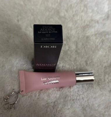 Dior Addict Lip Glow Butter 101 Glazed Pink Hydrating Lip Gloss