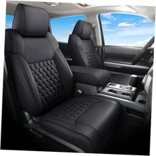 Tacoma Front Seat Covers 4th Gen Tacoma 2024-2026 Crew Cab Front Pair/Black