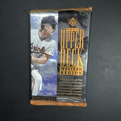 Upper Deck 1994 Western Region MLB Baseball Trading Card Pack 12 Cards