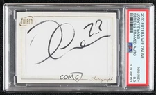 2010 World Football Online Framed Silver 1/5 Jonny Evans PSA 8.5 Auto 0cp0