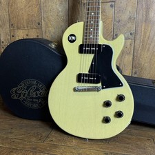 Gibson Custom Shop 1960 Les Paul Especial Corte Único VOS TV Amarillo 2012 Otoño Sa
