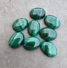 Natural Malachite Oval Cabochon 3x5mm-18x25mm Loose Green Gemstones